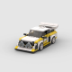 Pullback Audi Sport quattro S1 Rally Car Pullback Audi Sport quattro S1 Rally Car
